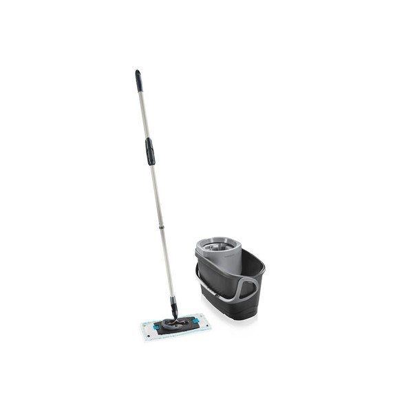 Ротационен моп с кофа Clean Twist M Ergo Black – LEIFHEIT