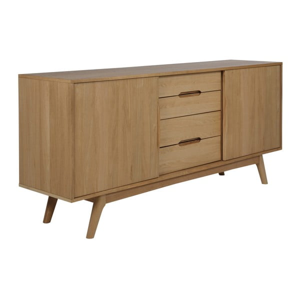 Нисък скрин от дъб 180x84 cm Marte - Actona-image-1