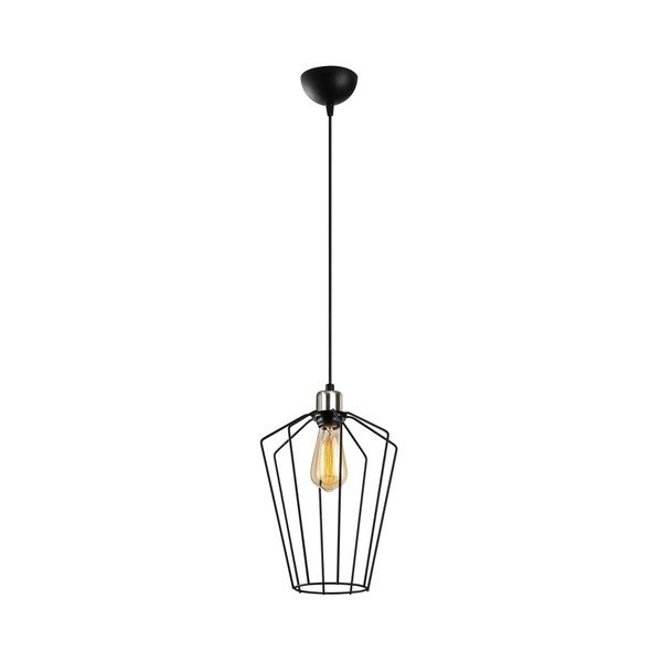 Черно метално висящо осветително тяло Opviq lights Desponia - Opviq lights-image-2