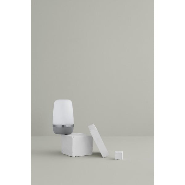 Светлосива малка външна LED лампа Spirit - Blomus-image-1