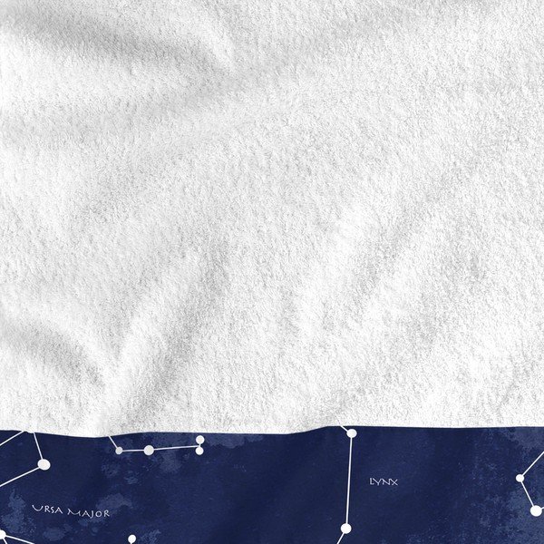 Комплект от 2 памучни кърпи Cosmos - Blanc-image-1
