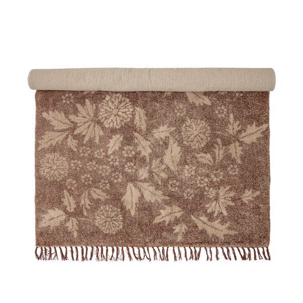 Кафяв памучен килим 140x200 cm Malu – Bloomingville-image-2