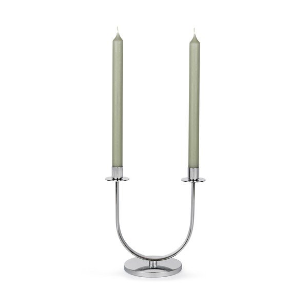 Метален свещник Elana – Zilverstad