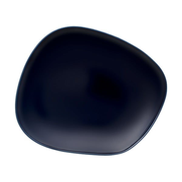 Тъмносиня порцеланова чиния Villeroy & Boch , 28 cm Like Organic - like | Villeroy & Boch
