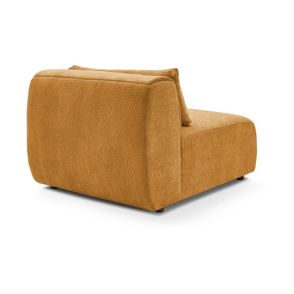 Модул за диван в цвят горчица Jeanne - Bobochic Paris-image-4