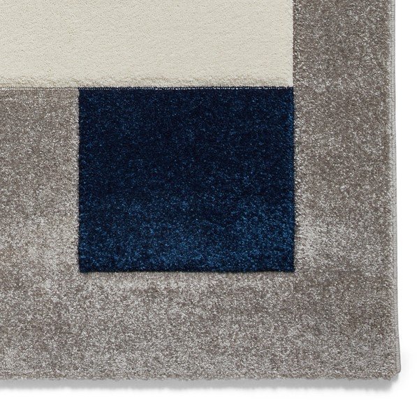 Синьо-сив килим , 160 x 220 cm Brooklyn - Think Rugs-image-4