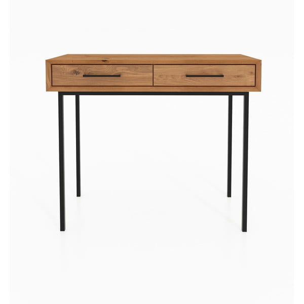 Дъбова тоалетка 97x45 cm Abies - The Beds-image-3