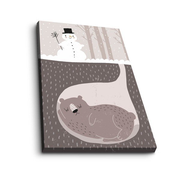 Детска картина 45x70 cm Winter - Wallity-image-2