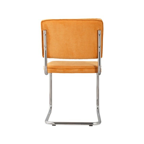 Комплект от 2 жълти стола Ridge Rib - Zuiver-image-2