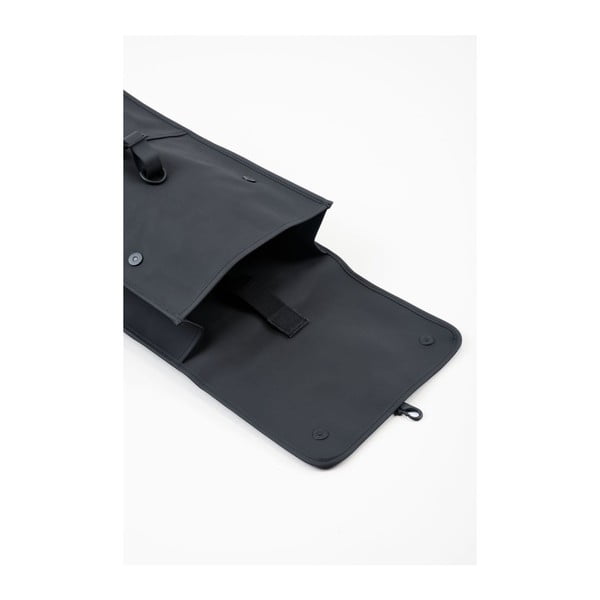 Черна висока водоустойчива раница Mini - Rains-image-4
