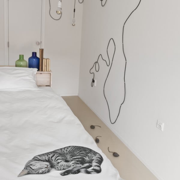 Bavlněné povlečení na jednolůžko Snurk Ollie, 140 x 200 cm-image-2