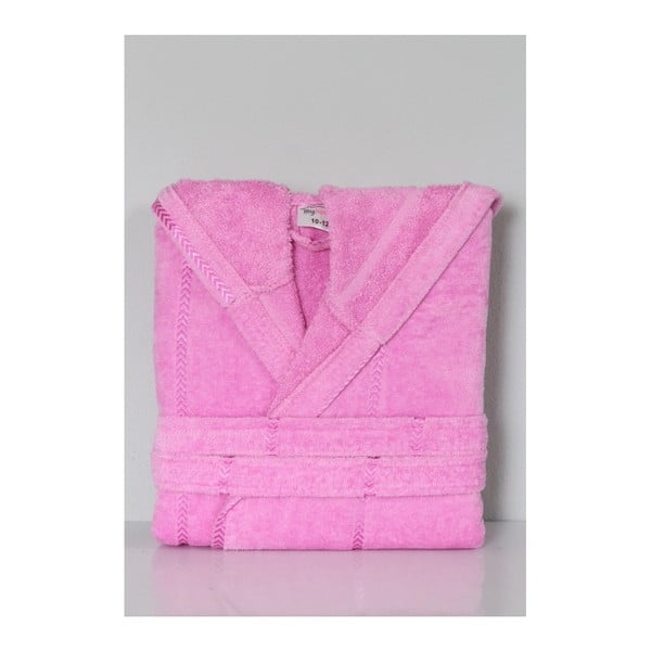 Розов памучен бебешки халат с качулка Dreamy, 8 - 10 години - My Home Plus