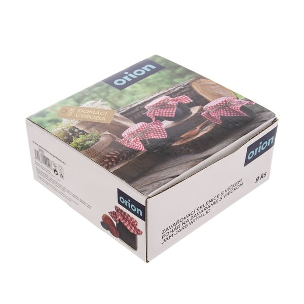 Буркани за консервиране 9 бр. 60 ml – Orion-image-2