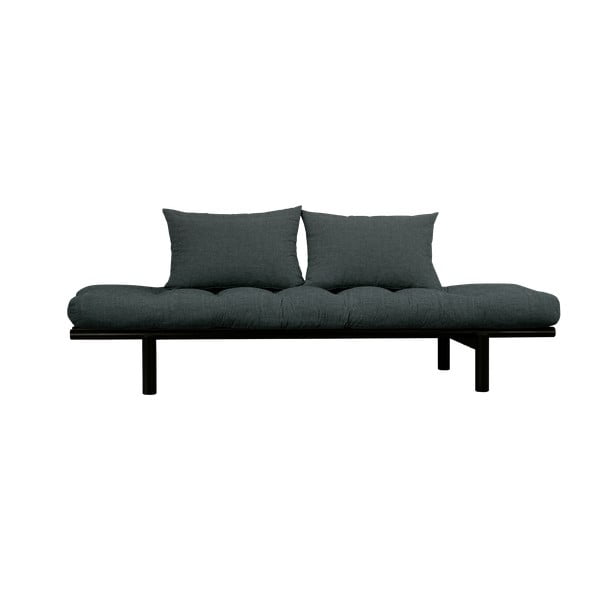 Диван в черно и сиво 200 см Pace - Karup Design