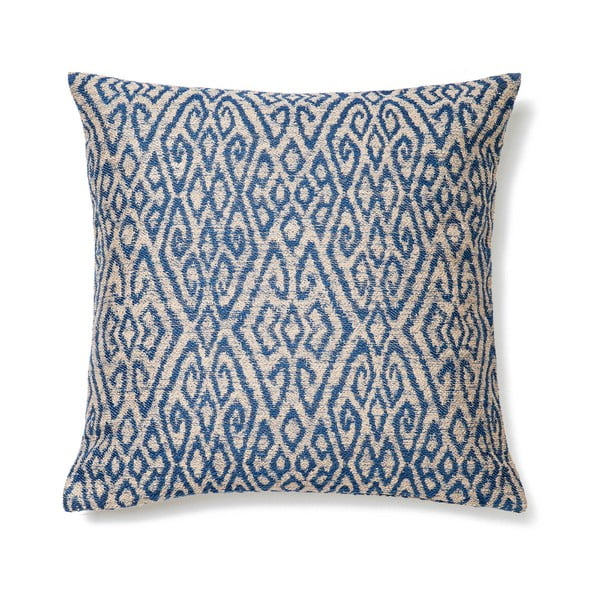 Modrý polštář Casa Di Bassi Ikat, 50 x 50 cm-image-2