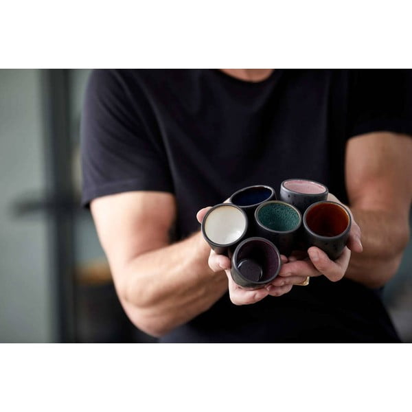 Черни керамични чаши в комплект 6 бр. за еспресо 100 ml Gastro Black/Mix – Bitz-image-1