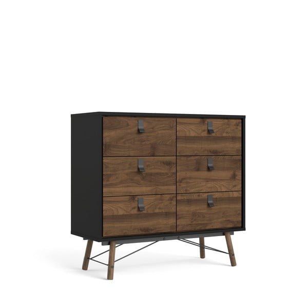 Тъмнокафяв скрин , 102 x 95 cm Ry - Tvilum-image-3