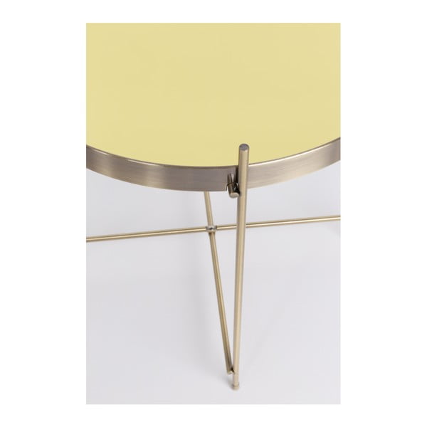 Сгъваема масичка Купидон в златисто, ø 43 cm - Zuiver-image-4