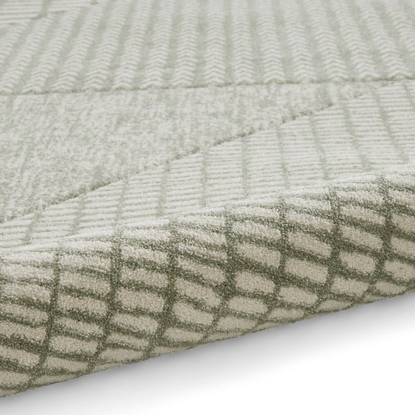 Светлозелен килим 160x230 cm Larsson – Catherine Lansfield-image-3
