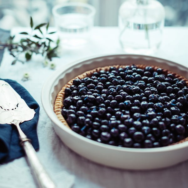 Кръгла форма за торта Patisserie, слонова кост, 1,5 л - Emile Henry-image-1