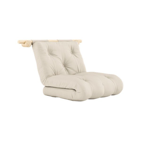 Бежово кресло Hooked – Karup Design