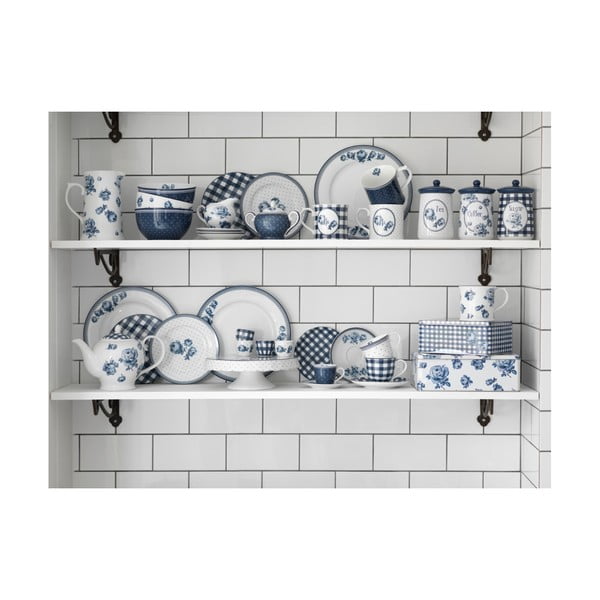 Комплект от 6 коркови подложки , 10,5 x 10,5 cm Vintage Indigo - Creative Tops-image-1