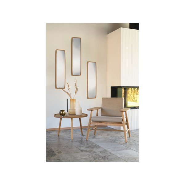 Стенно огледало масивно дърво 23x80 cm Bodo – Villa Collection-image-2