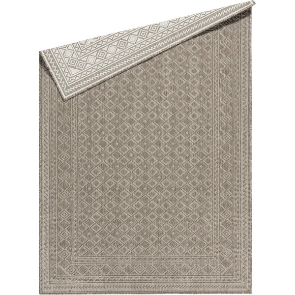 Бежов външен килим 170x120 cm Terrazzo - Floorita-image-2