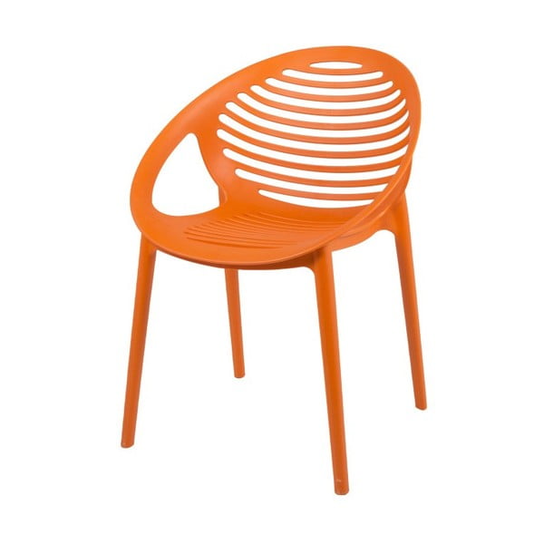 Oranžová židle Canett Elements