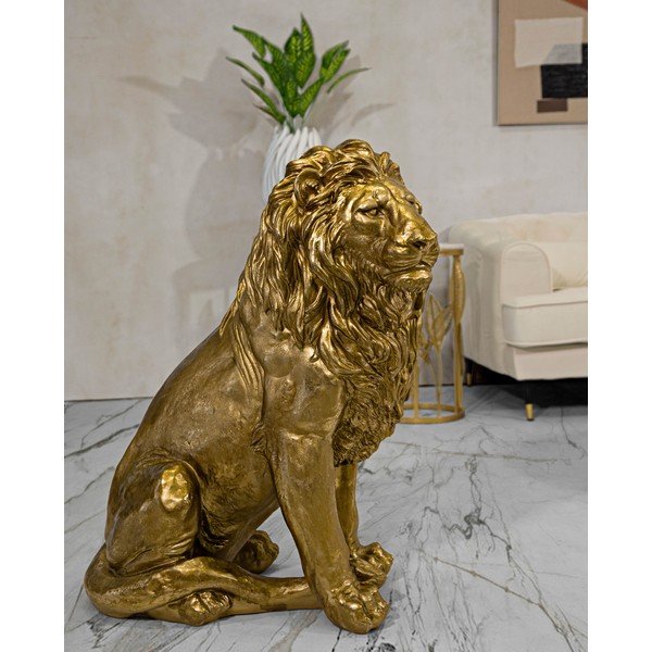 Статуетка от полирезин 80 cm Lion – Mauro Ferretti-image-1