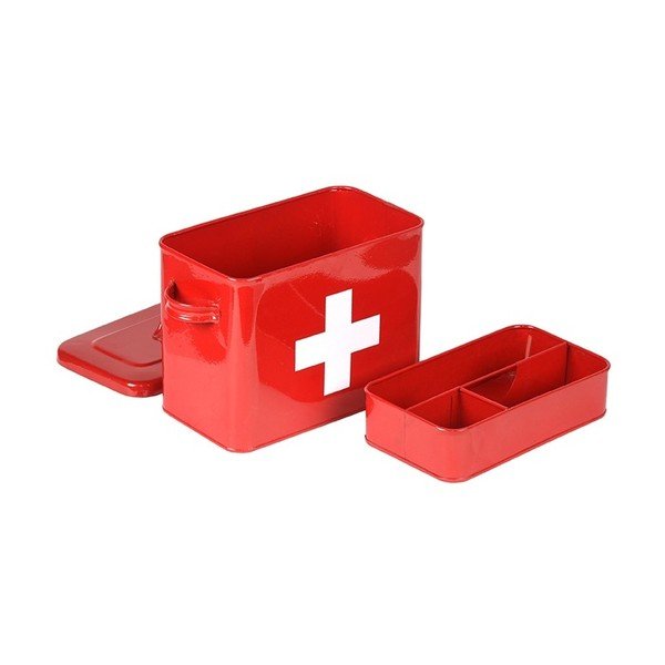 Червена консервна кутия Firt Aid - LABEL51-image-3