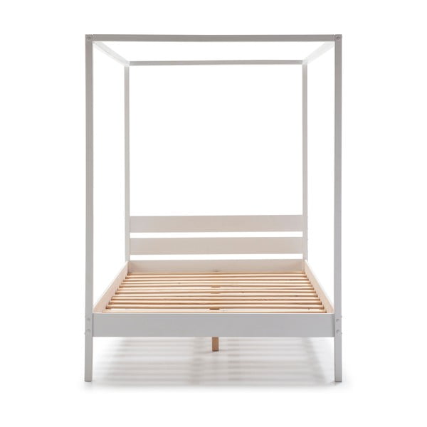 Бяло двойно легло с решетка 140x190 cm Dossel - Marckeric-image-2
