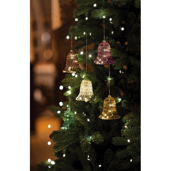 Светла декорация в цвят бордо ø 9 cm Luna - Sirius-image-1