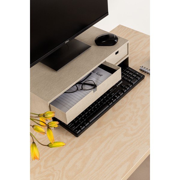 Картонен органайзер с чекмеджета за докумнети Ted Canvas Paper Laminate – Bigso-image-1