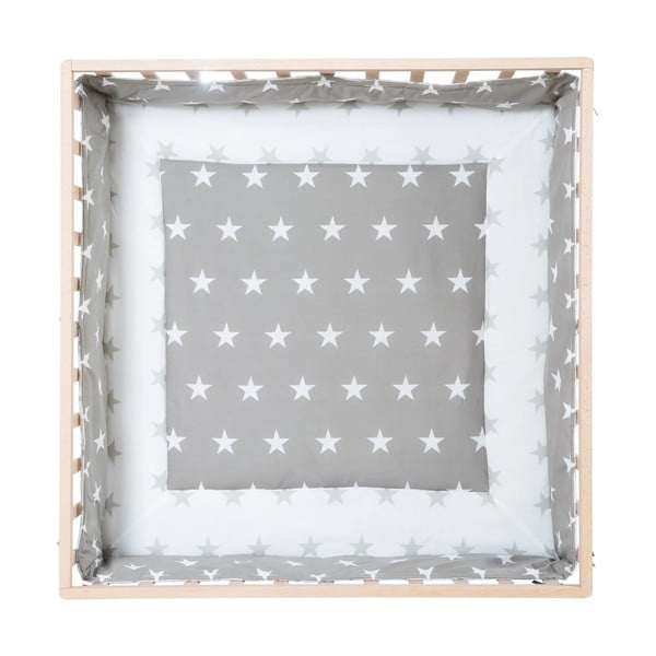 Кошара за игра в естествен цвят 100x100 cm - Roba-image-3