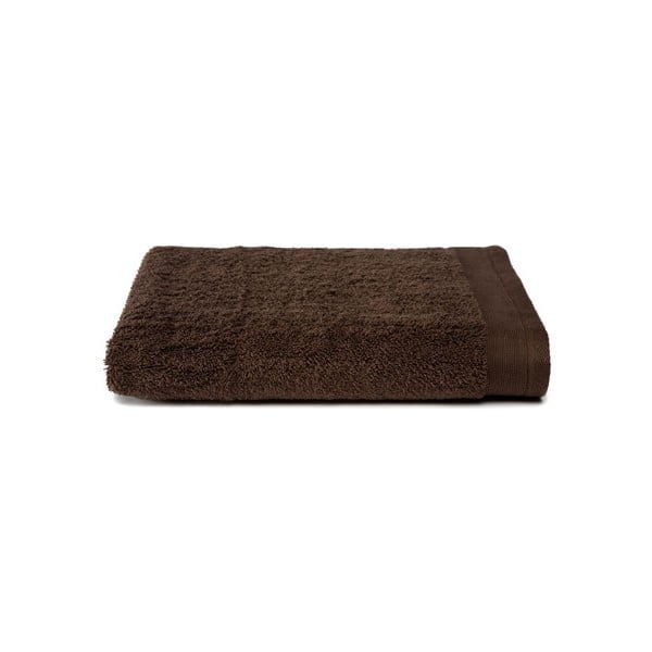 Hnědý ručník Ekkelboom, 50x100 cm