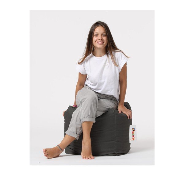 Тъмносив чувал за сядане Emil - Floriane Garden-image-1