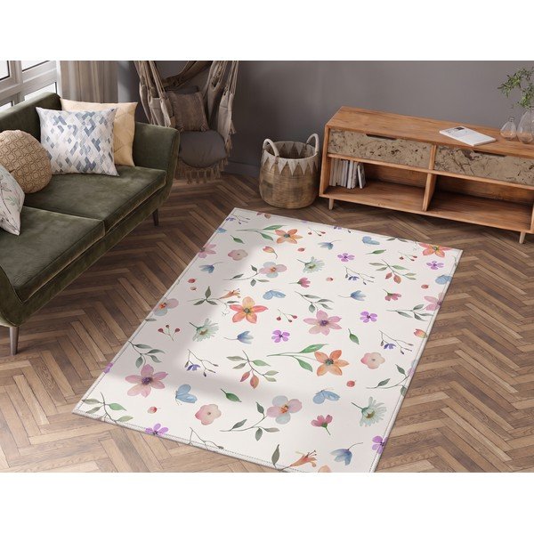 Килим подходящ за пране 80x150 cm Floral – Vitaus-image-1