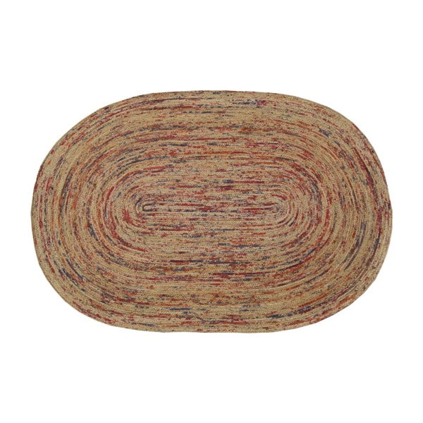 Ръчно тъкан килим от юта Roberta Emily, 90 x 160 cm - Bakero