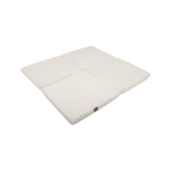 Кремаво детско килимче за игра 120x120 cm – Meowbaby