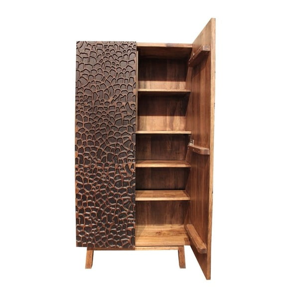 Dvoudveřová šatní skříň z mangového dřeva Støraa James-image-3