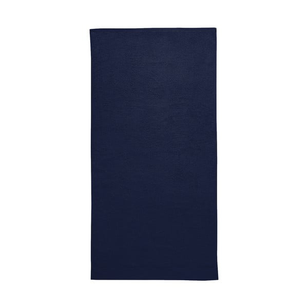Tmavě modrá osuška Seahorse Pure, 70 x 140 cm