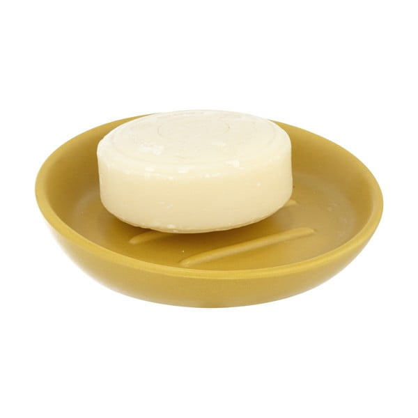 Жълта керамична поставка за сапун Badi - Wenko-image-2