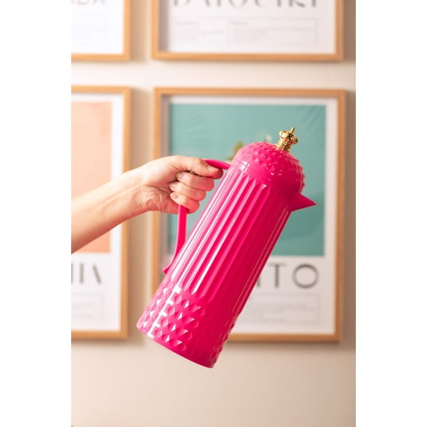 Розов термос 920 ml Crown  – PT LIVING-image-1