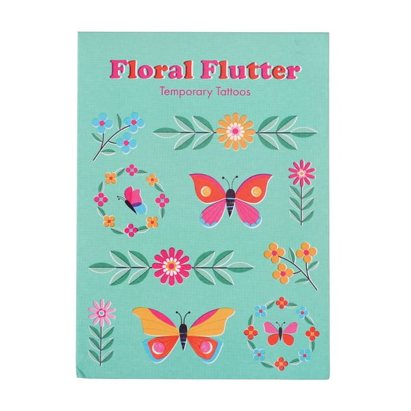 Детски татуировки Floral Flutter – Rex London