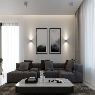 Осветително тяло за таван от бетон Geo - Nice Lamps