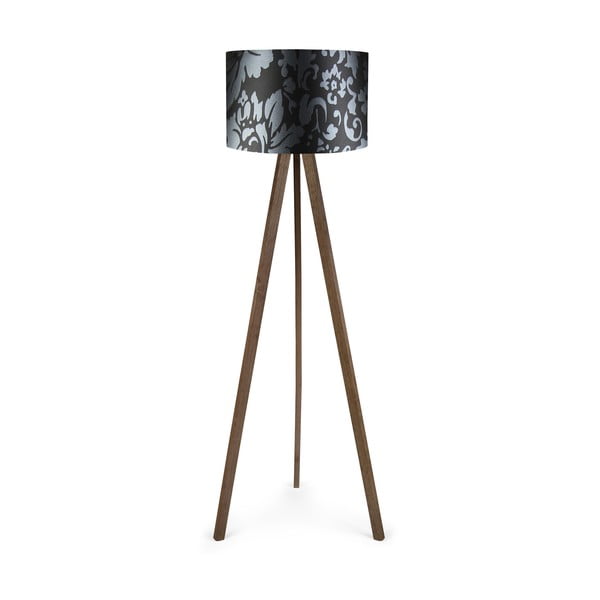 Свободностояща лампа с черен абажур Polly Lille - Insignio