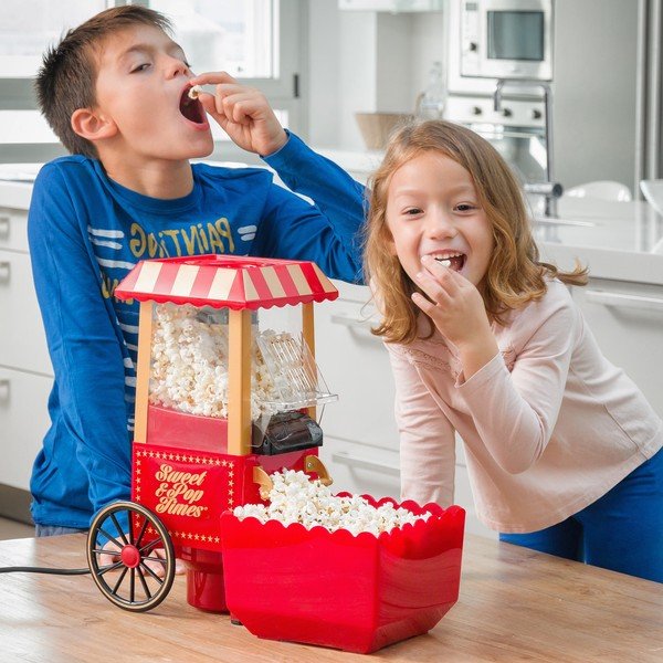 Червена пукалка за пуканки Popcorn Maker - InnovaGoods-image-2