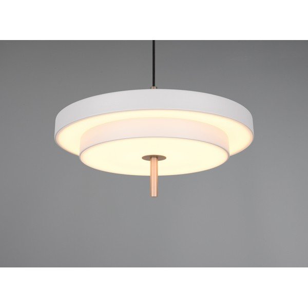 LED затъмняващо се висящо осветително тяло в цвят слонова кост Keaton – Trio-image-1