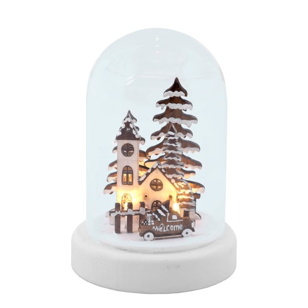Коледна украса с LED светлина Ego decor City, височина 18 см - Ego Dekor